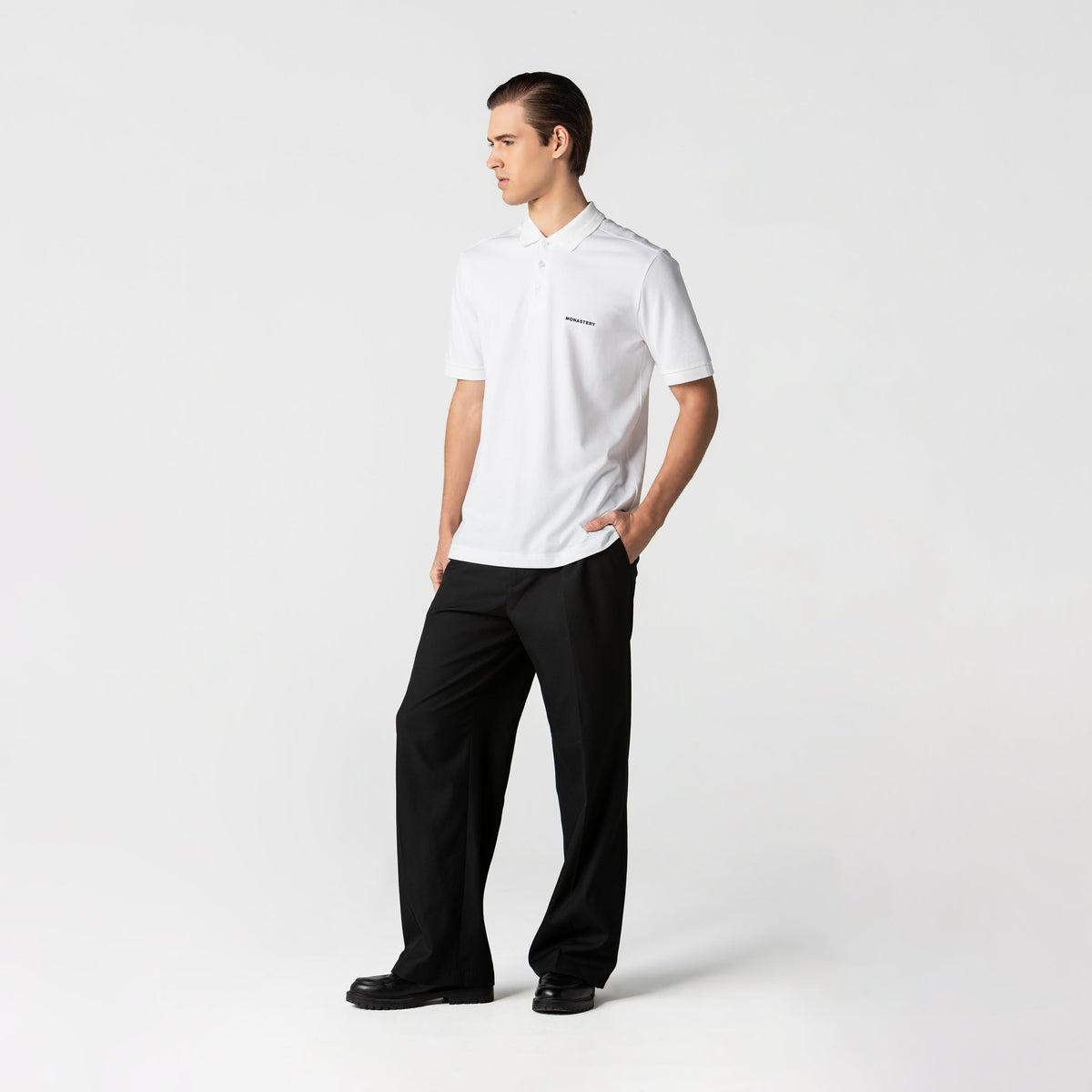 NIVARIA POLO MEN WHITE