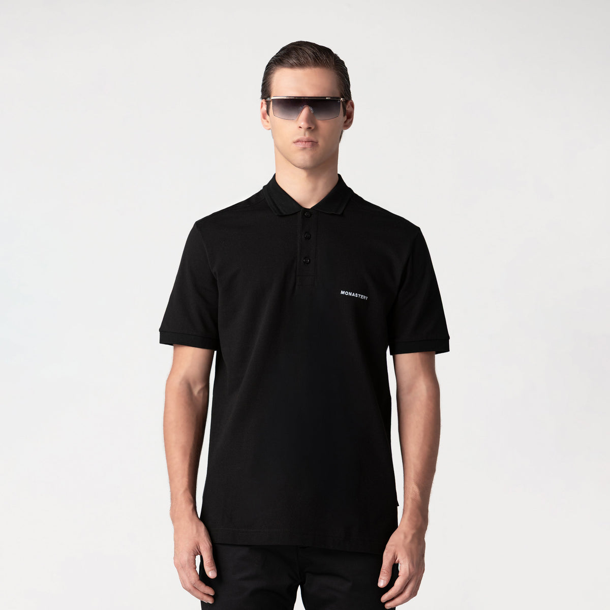 NIVARIA POLO MEN BLACK