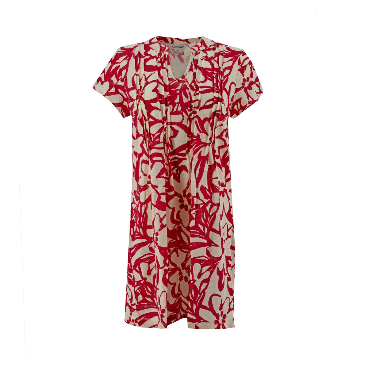 Vestido Nanette Mangas Cortas Estampado para Damas