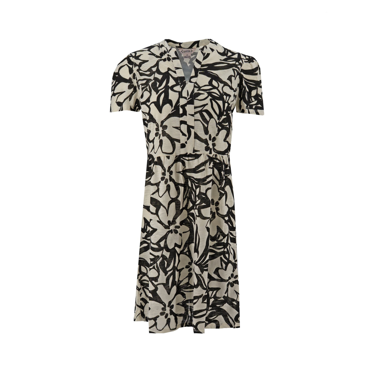 Vestido Nanette Mangas Cortas Estampado para Damas