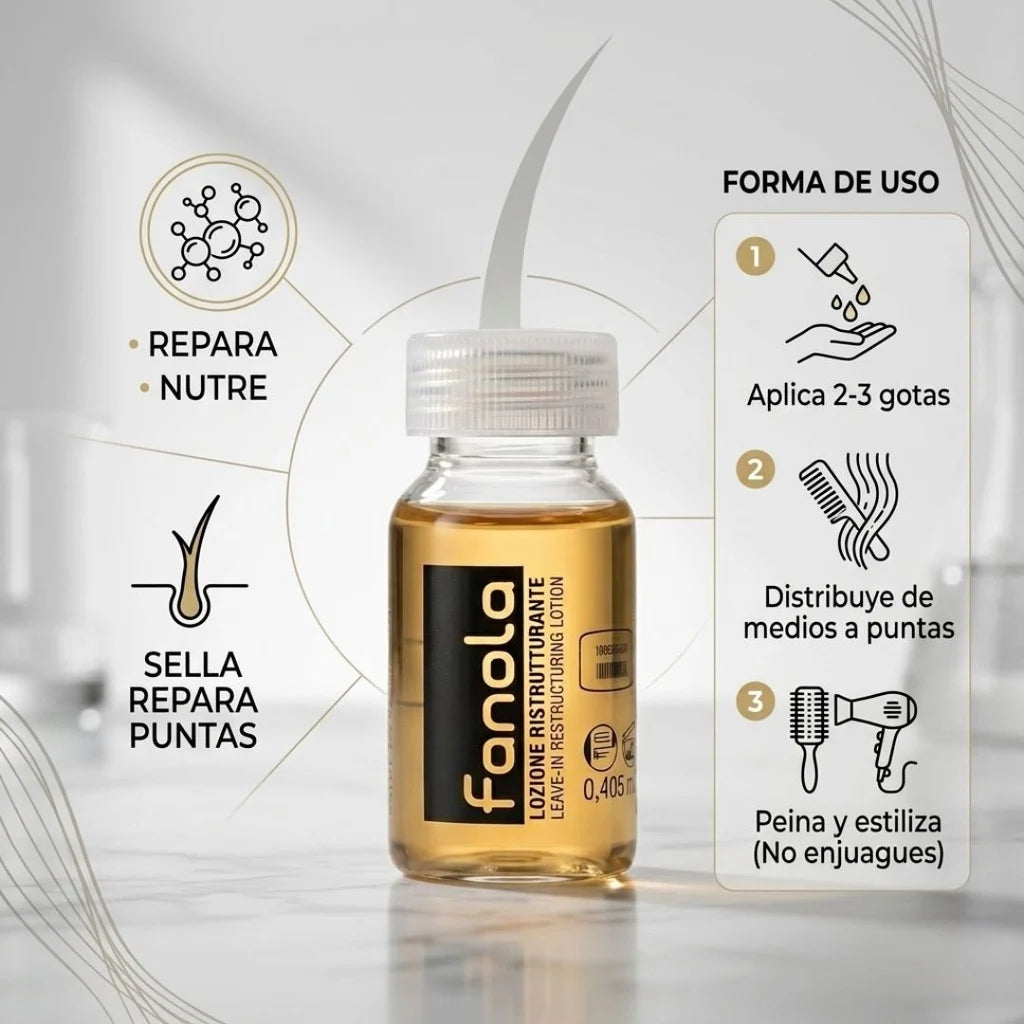 FANOLA NOURISHING AMPOLLA 12X12 ML