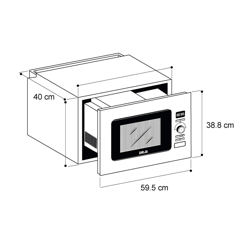 Microondas DRIJA NAPOLI 25L