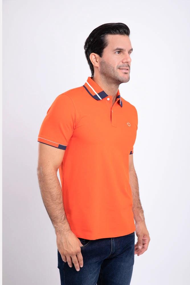Poloshirt Oscar De La Renta Mangas Cortas Liso Para Caballeros by Oscar De La Renta