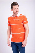 Poloshirt Oscar De La Renta Mangas Cortas Rayas Para Caballeros by Oscar De La Renta