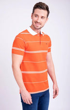Poloshirt Oscar De La Renta Mangas Cortas Rayas Para Caballeros by Oscar De La Renta