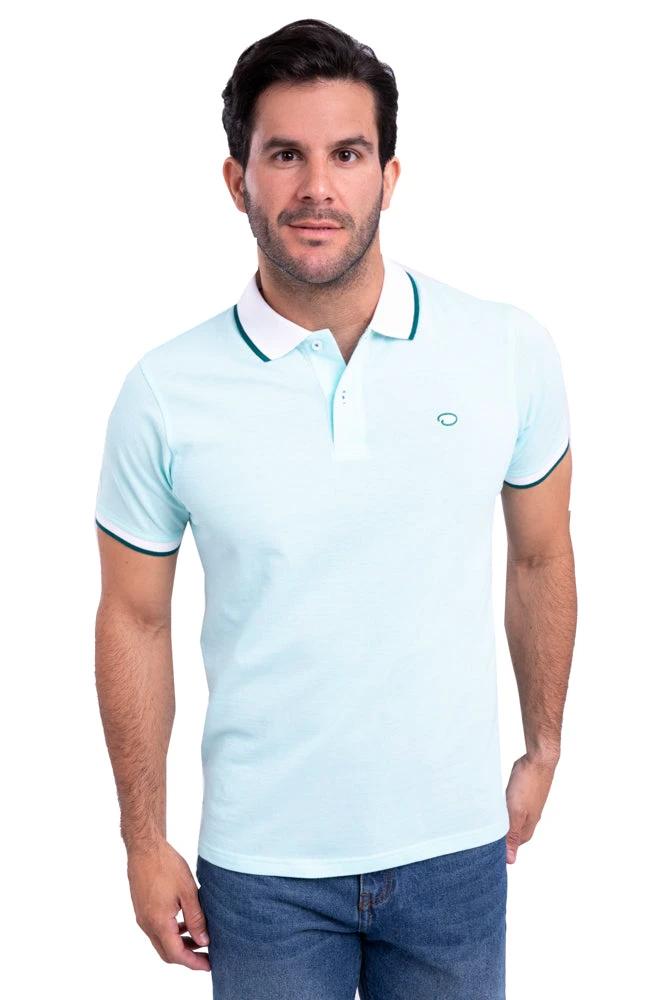 Poloshirt Oscar De La Renta Mangas Cortas Liso Para Caballeros by Oscar De La Renta