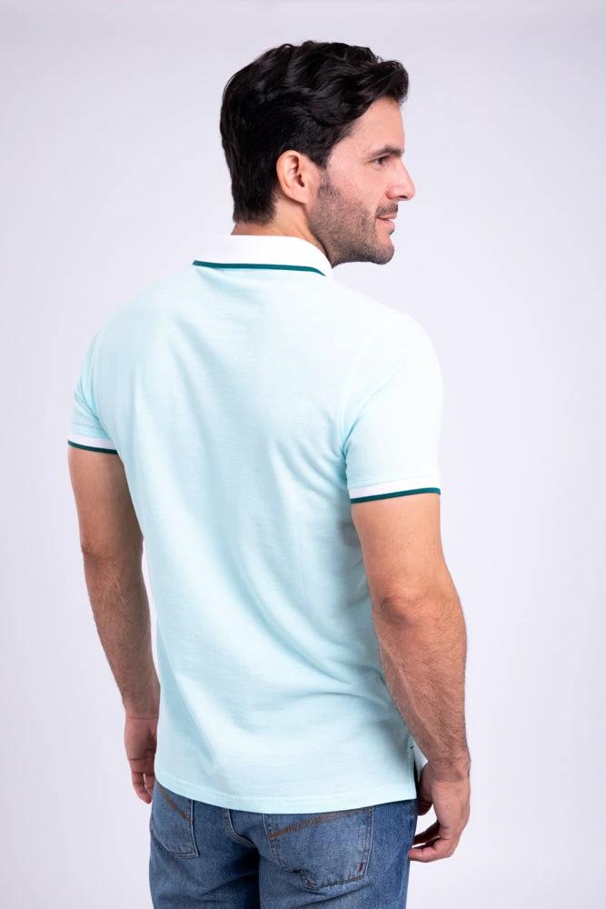 Poloshirt Oscar De La Renta Mangas Cortas Liso Para Caballeros by Oscar De La Renta