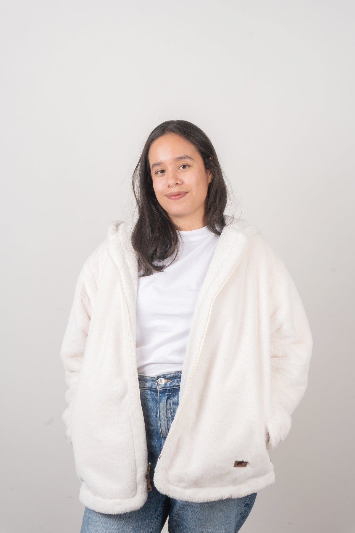 Saco Nordic Doblefaz Ivory