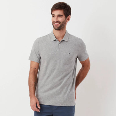 Poloshirt Penguin Mangas Cortas Liso Para Caballeros by Penguin