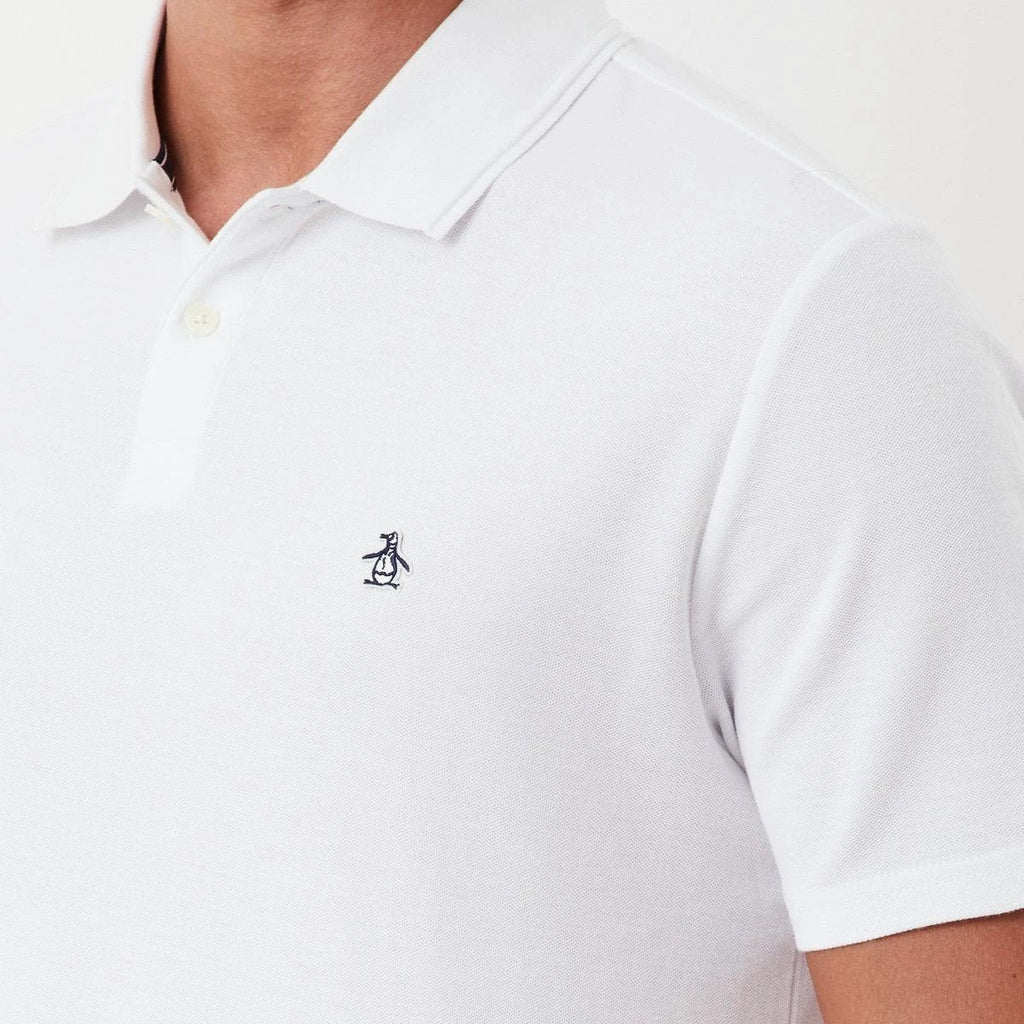 Poloshirt Penguin Mangas Cortas Liso Para Caballeros by Penguin