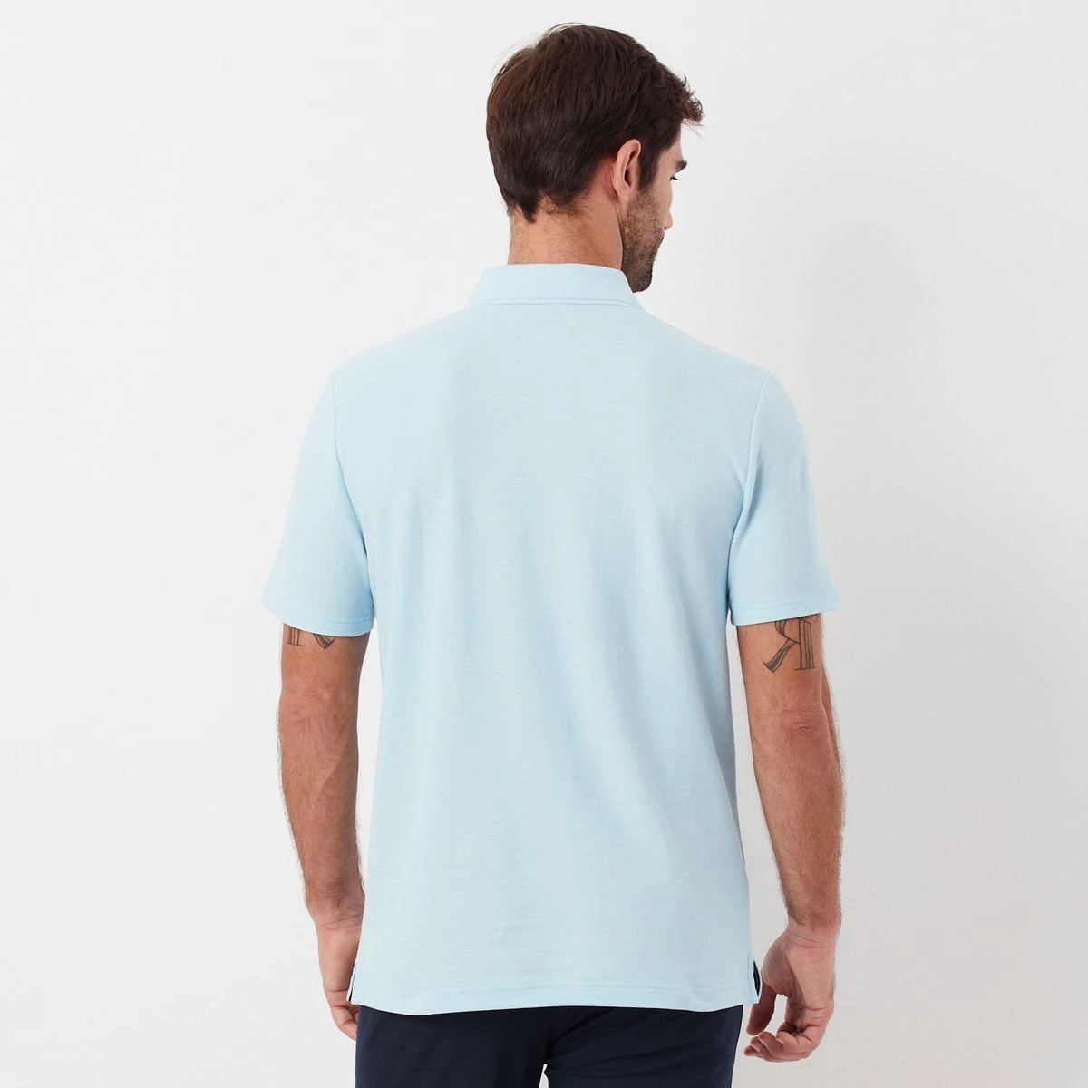 Poloshirt Penguin Mangas Cortas Liso Para Caballeros by Penguin