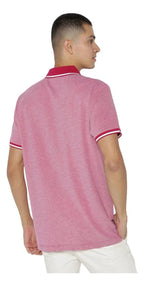 Poloshirt Penguin Mangas Cortas Liso Para Caballeros by Penguin