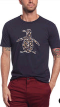 Camiseta Penguin Mangas Cortas Estampada P/ Caballeros by Penguin
