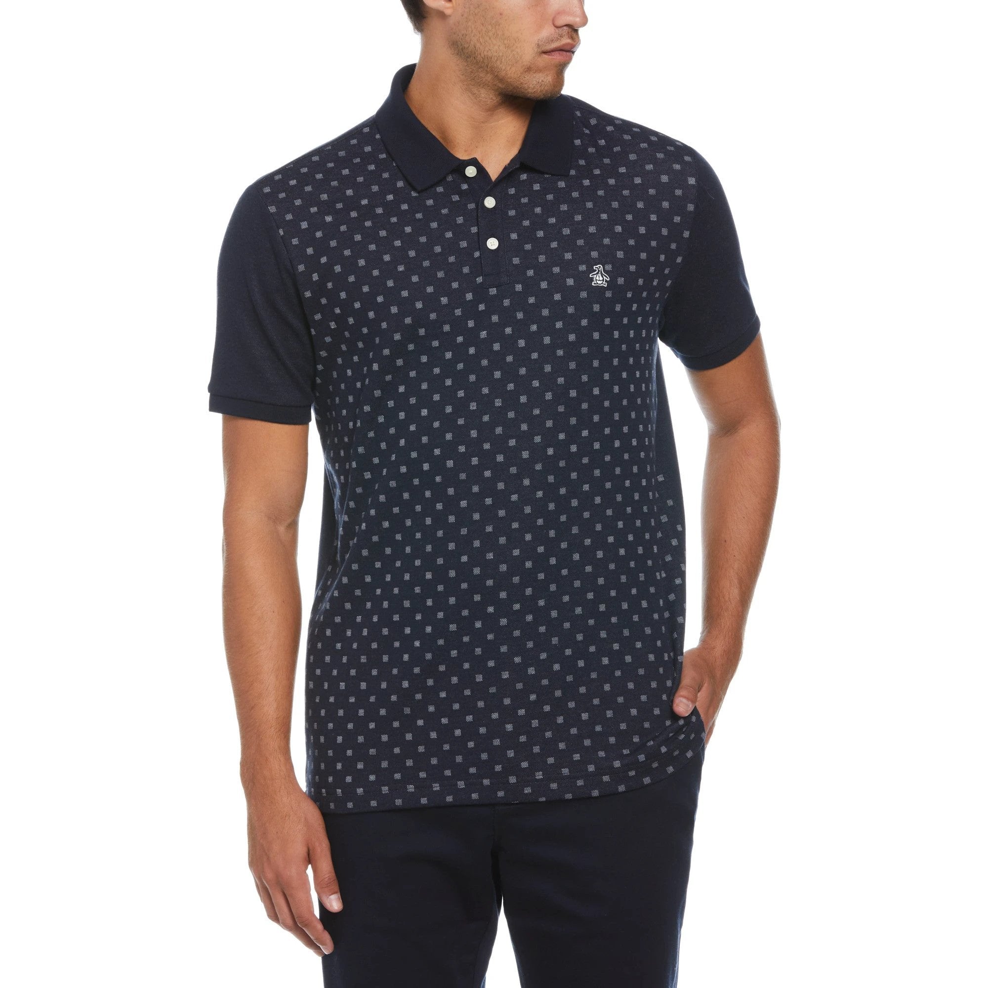 Poloshirt Penguin Mangas Cortas Estampado P/ Caballeros by Penguin
