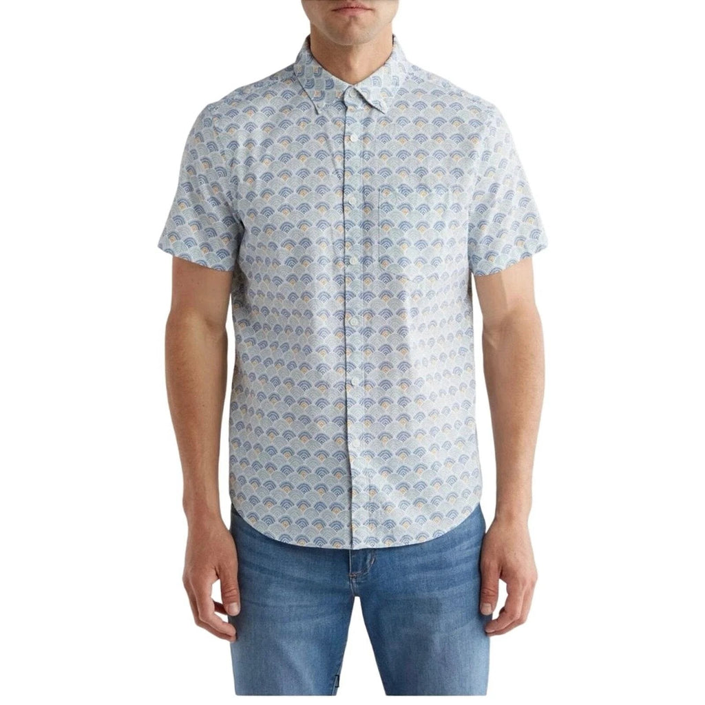 Camisa Penguin Mangas Cortas Estampada Para Caballeros by Penguin