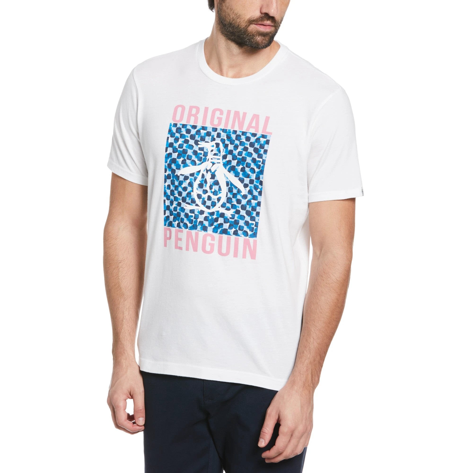 Camiseta Penguin Mangas Cortas Estampada P/ Caballeros by Penguin