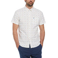Camisa Penguin Mangas Cortas Estampada Para Caballeros by Penguin