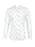 Camisa Penguin Mangas Largas Estampada P/ Caballeros by Penguin