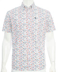 Camisa Penguin Mangas Cortas Estampada P/ Caballeros by Penguin