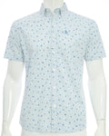 Camisa Penguin Mangas Cortas Estampada P/ Caballeros by Penguin