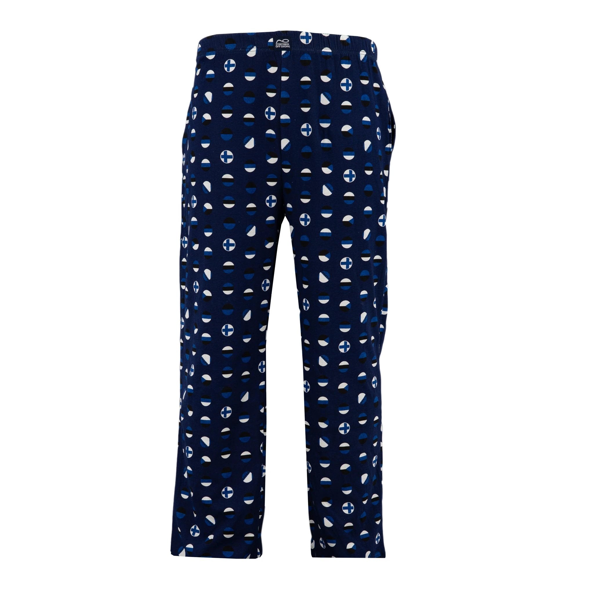 Pijama Off Shore Pantalón 1 Pieza Estampado P/ Caballeros OS3999 by Off Shore