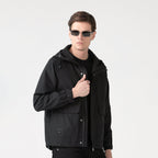 Jacket men, color/material negro, marca Monastery – vista 2