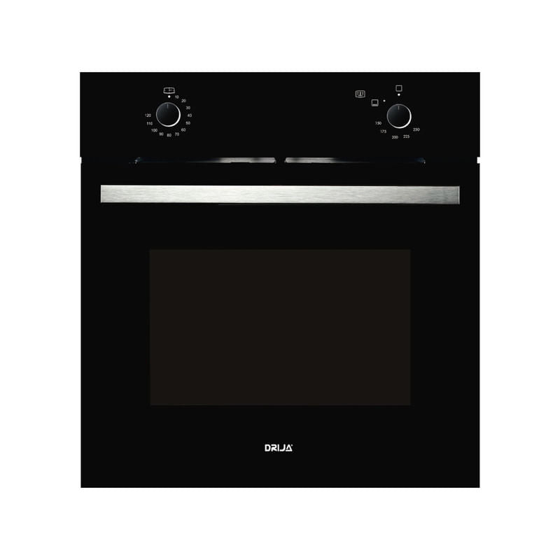 Horno a Gas Gas DRIJA Vidrio Templado Negro OCEANIA 60 BLACK GAS