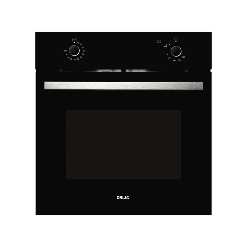 HORNO EMPOTRABLE 24''  A GAS NEGRO DRIJA