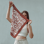 Pañoleta 70x70 Palmas Light