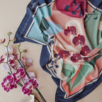 Pañoleta 70x70 Florecer
