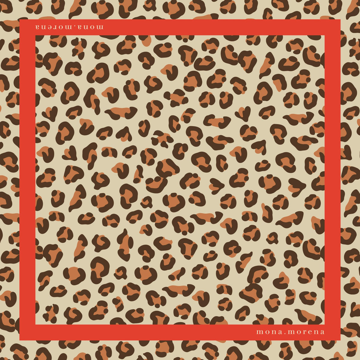 SALE - Pañoleta 70x70 cm - Animal Print