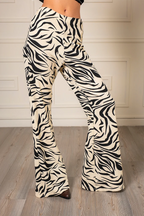 PANTALON FLARE TEXTURA G-M 8694.