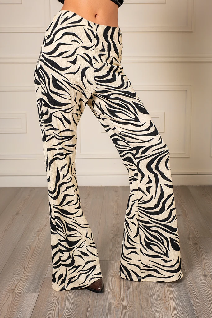 PANTALON FLARE TEXTURA G-M 8694.