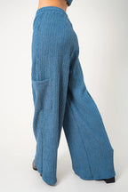 PANTALON FLUIDO TEXTURA R-C 8712 - Kliquea