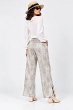 PANTALON TEXTURA SLIT B-M 9905
