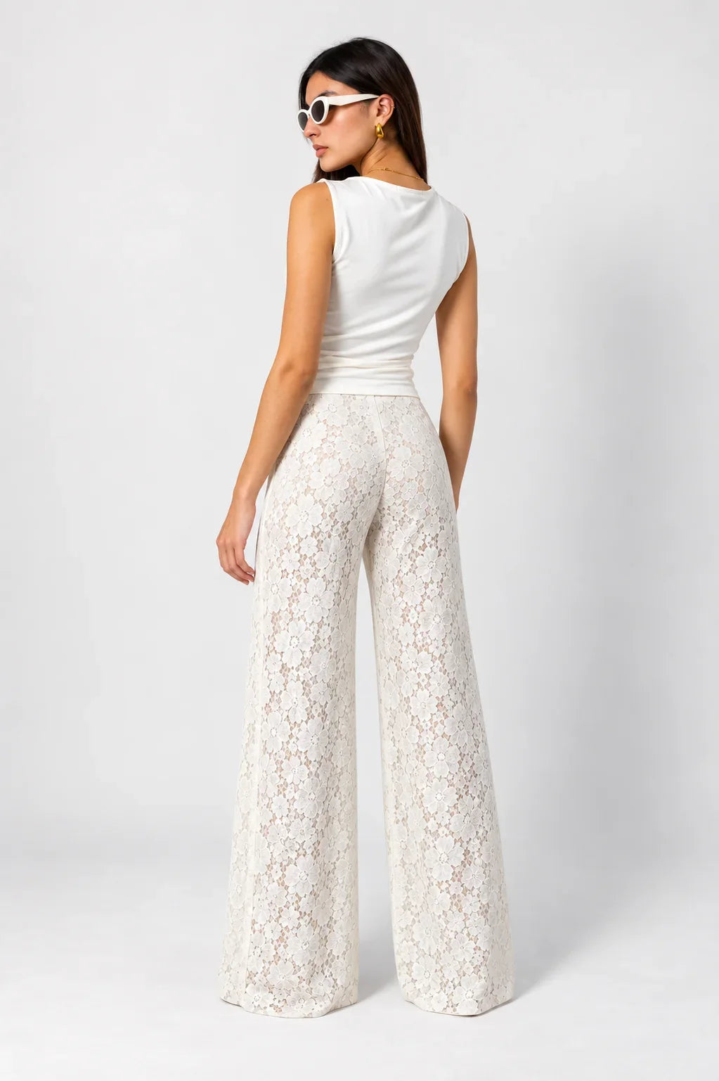 Pantalon, color/material encaje, marca Free Spirit – vista 7