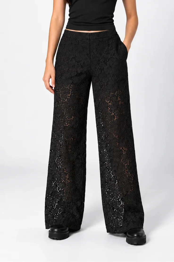 Pantalon, color/material encaje, marca Free Spirit – vista 6