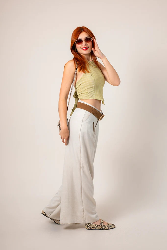 PANTALON WIDE LEG VESTIR 7391 - Kliquea