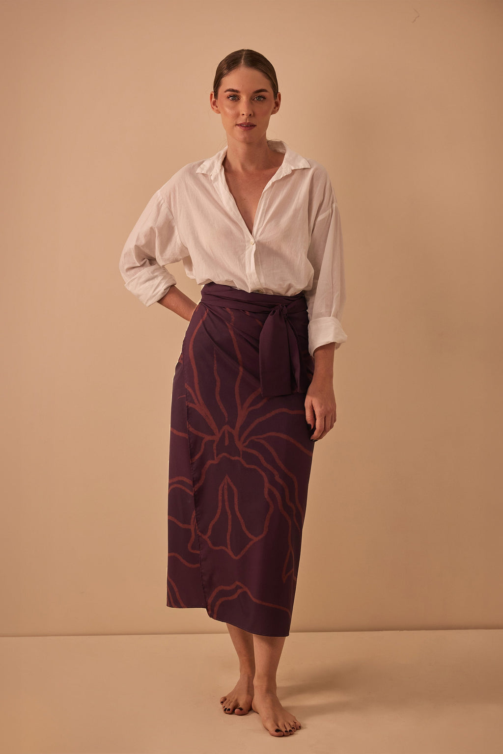 Sarong Orquídeas