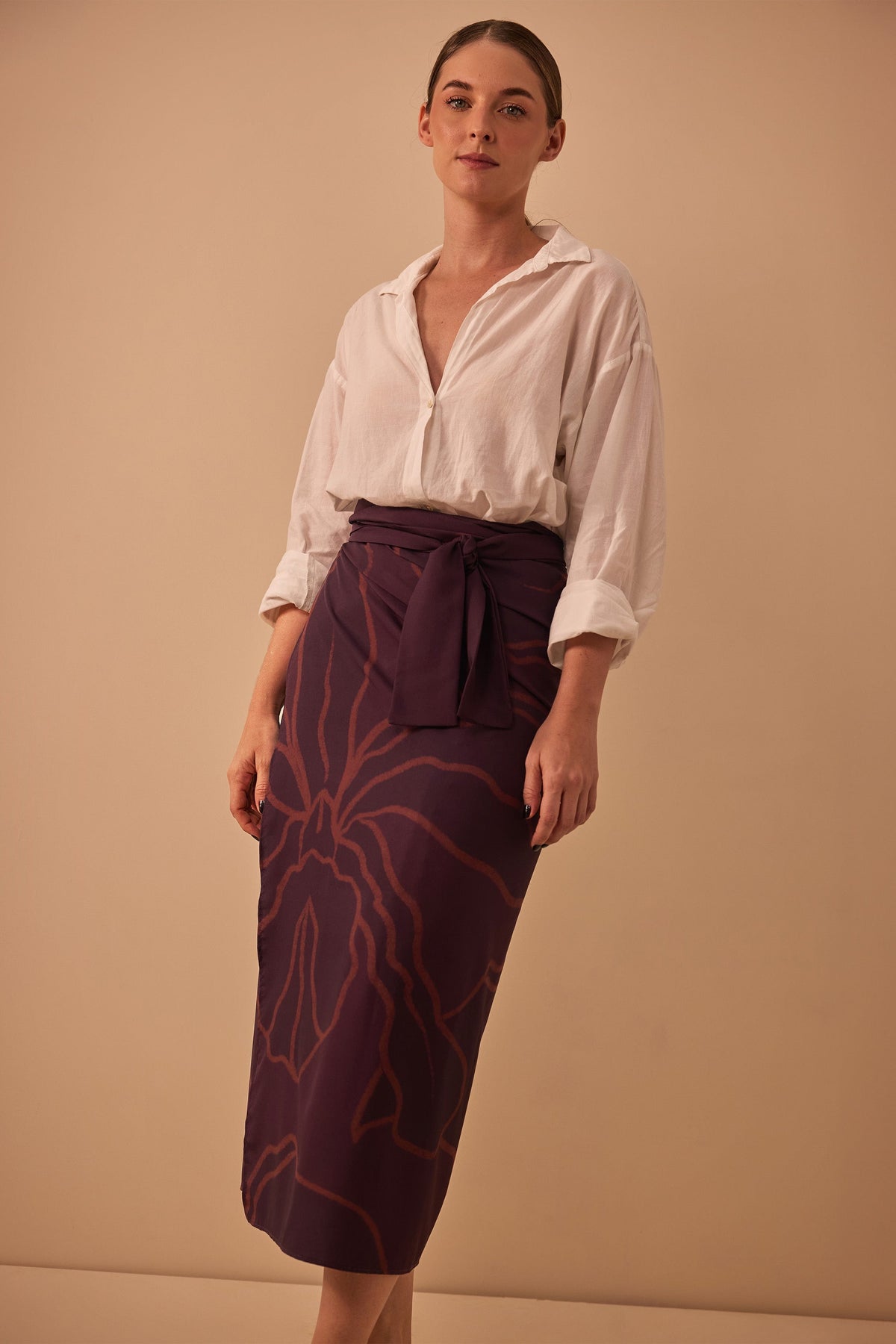 Sarong Orquídeas