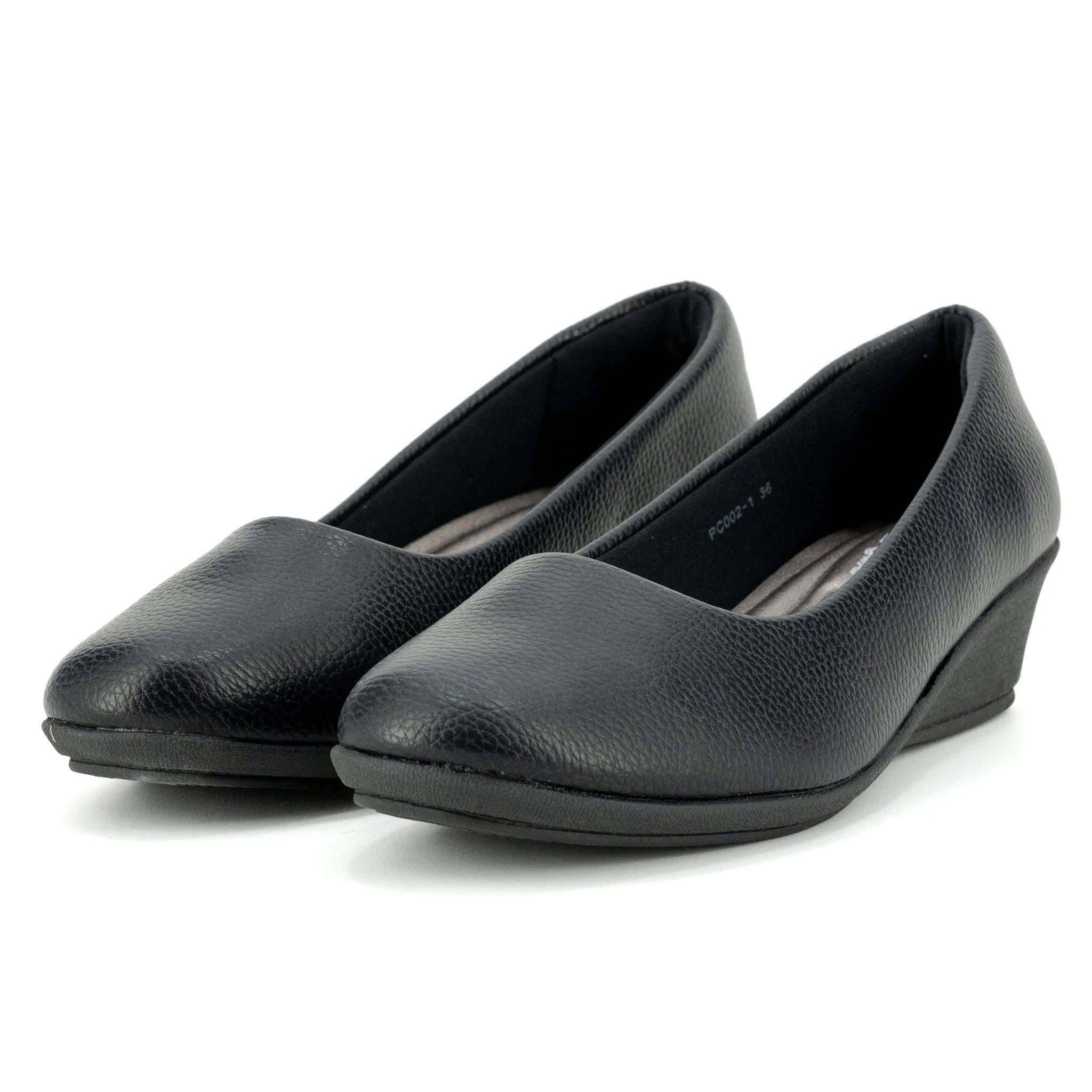 Zapatos Donna Da Silva Taco Corrido P/ Damas PC002-1 by Donna Da Silva