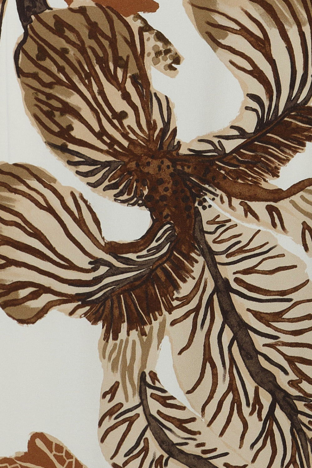 Falda arabela ivory coffee