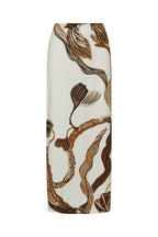 Falda arabela ivory coffee