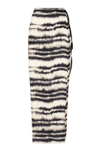 Falda New katya ivory negro tie-dye