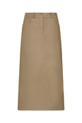 Falda arena blanca beige