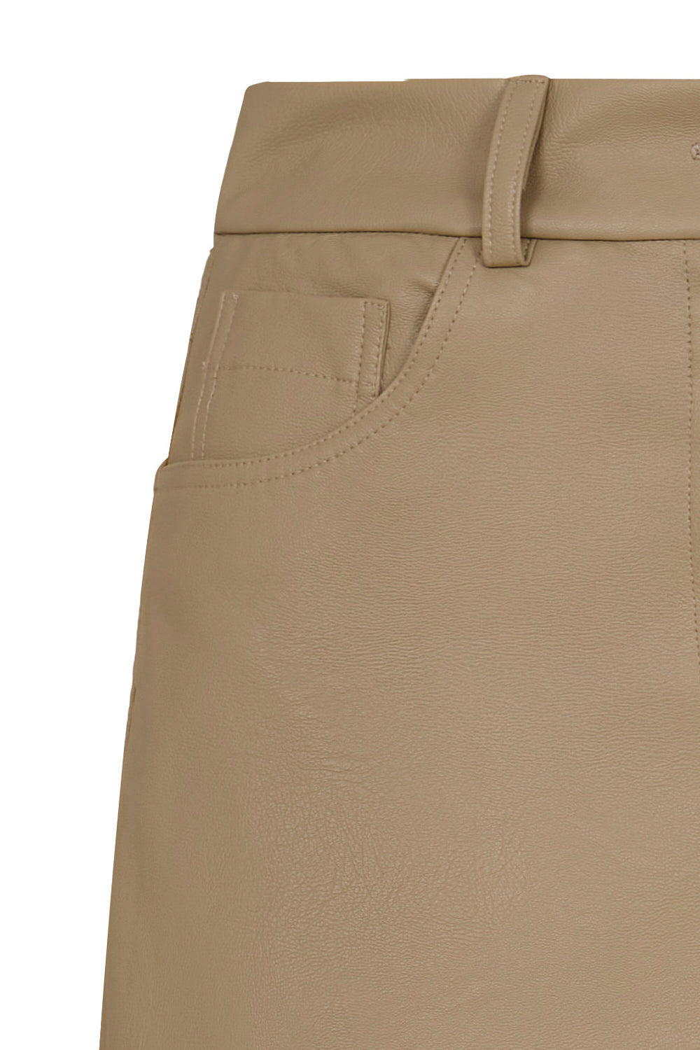 Falda arena blanca beige