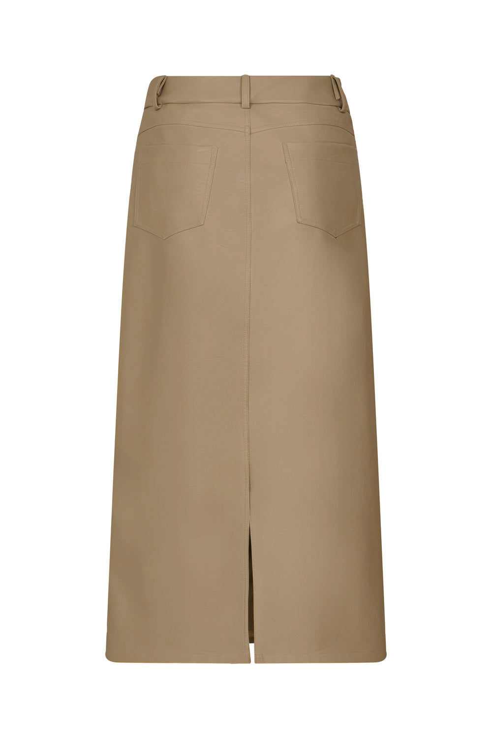 Falda arena blanca beige
