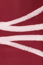 Falda Moren burgundy pink