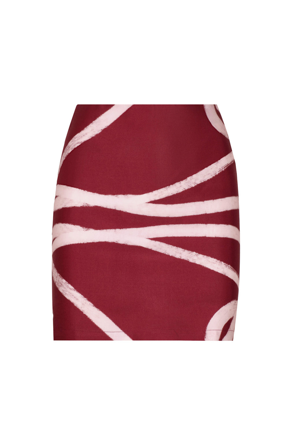 Falda Moren burgundy pink