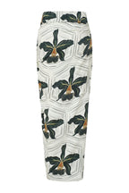 Falda aitana ivory verde